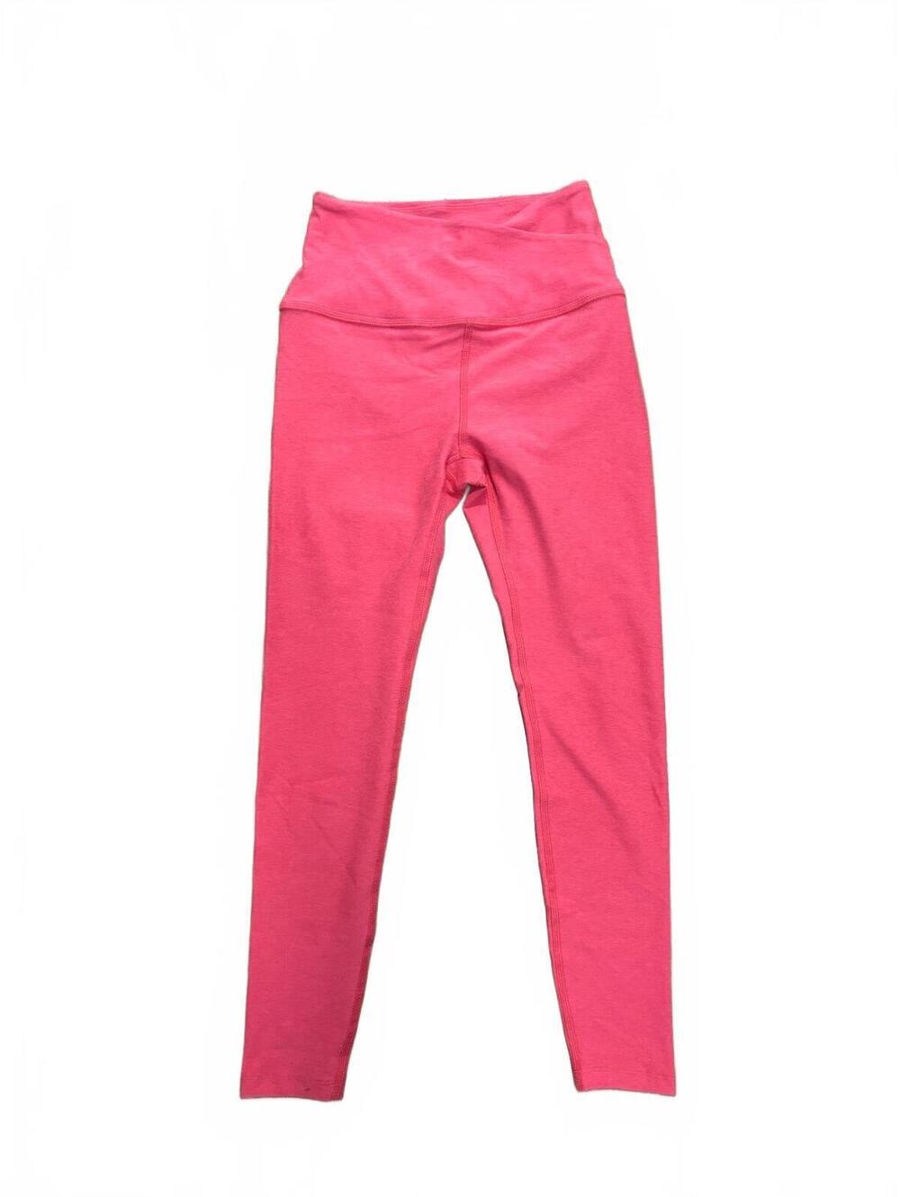 Beyond Yoga Spacedye Women's Pink High Crossover Waist Leggings Size S